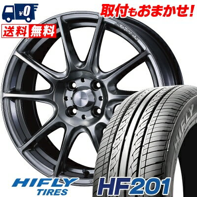 185/60R15 84H HIFLY HF201 WedsSport SA-25R サマータイヤホイール4本セット 【取付対象】