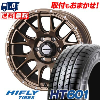 265/65R17 112H HIFLY HT601 MUDVANCE 08 サマータイヤホイール4本セット 6Hホイール【取付対象】