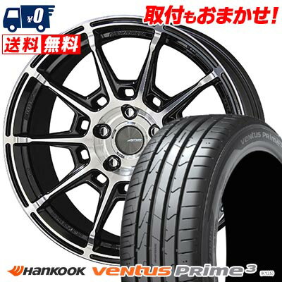 215/50R17 95V XL HANKOOK ハンコック ventus Prime3 GALERNA REFINO ガレルナ レフィーノ サマータイヤホイール4本セット 【取付対象】