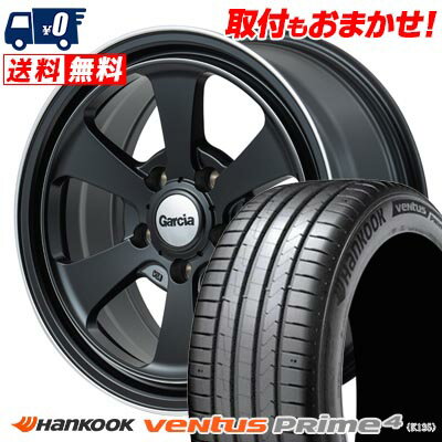 205/55R16 94V XL HANKOOK Ventus Prime4 K135 Garcia Dallas6 サマータイヤホイール4本セット 【取付対象】