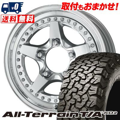 215/70R16 100/97R RWL BFGoodrich All-Terrain T/A KO2 WORK CRAG GALVATRE2 サマータイヤホイール4本セット 【取付対象】