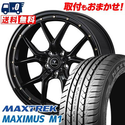 245/35R19 93W XL MAXTREK MAXIMUS M1 NOVARIS ASSETE S1 サマータイヤホイール4本セット 【取付対象】