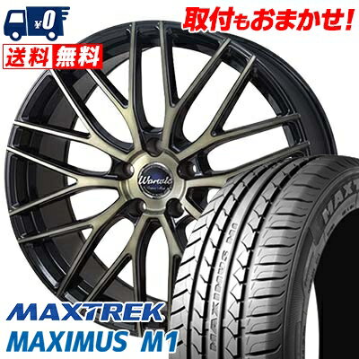 245/40R19 98W XL MAXTREK MAXIMUS M1 Warwic Empress Mesh サマータイヤホイール4本セット 【取付対象】