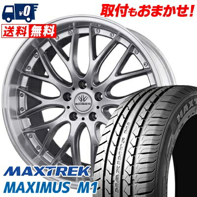 235/35R19 91W XL MAXTREK MAXIMUS M1 BADX LOXARNY MULTIFORCHETTA サマータイヤホイール4本セット 【取付対象】