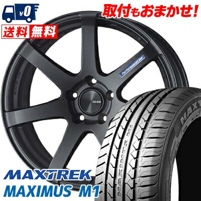 245/40R19 98W XL MAXTREK MAXIMUS M1 ENKEI PerformanceLine PF-07 サマータイヤホイール4本セット 【取付対象】
