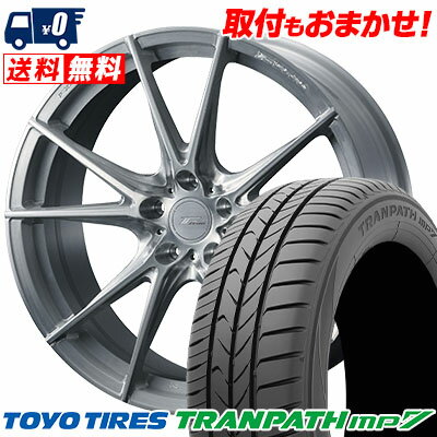 215/45R18 93W TOYO TIRES TRANPATH mp7 WEDS F ZERO FZ-2 サマータイヤホイール4本セット 【取付対象】
