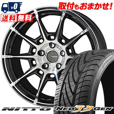 215/40R18 89W NITTO ニットー NEO GEN GALERNA REFINO ガレルナ レフィーノ サマータイヤホイール4本セット 【取付対象】