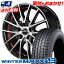 225/60R17 99Q DUNLOP WINTER MAXX 03 WM03 SCHNEIDER RX27 スタッドレスタイヤホイール4本セット 【取付対象】