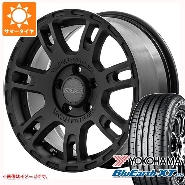 【タイヤ交換対象】デリカD:5用 サマータイヤ ヨコハマ ブルーアースXT AE61 215/70R16 100H レイズ デイトナ D207 7.0-16 タイヤホイール4本セット