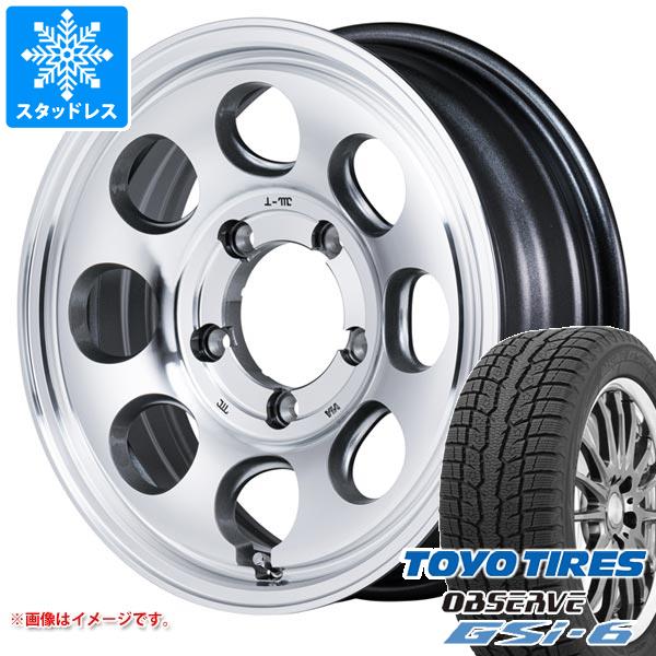 【タイヤ交換対象】ジムニー用 スタッドレス トーヨー オブザーブ GSi-6 175/80R16 91Q ガルシア パーム8 タイヤホイール4本セット