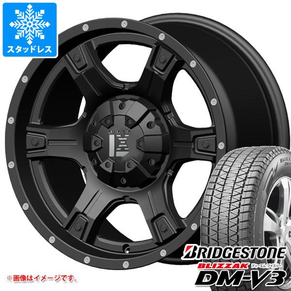 【タイヤ交換対象】FJクルーザー 10系用 スタッドレス ブリヂストン ブリザック DM-V3 265/70R17 115Q オフビート レクセル アウトロー オフロードスタイル タイヤホイール4本セット