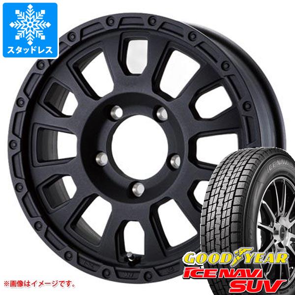 【タイヤ交換対象】5本セット ジムニー JB64W用 スタッドレス グッドイヤー アイスナビ SUV 215/70R16 100Q ラ・ストラーダ アヴェンチュラ タイヤホイール5本セット