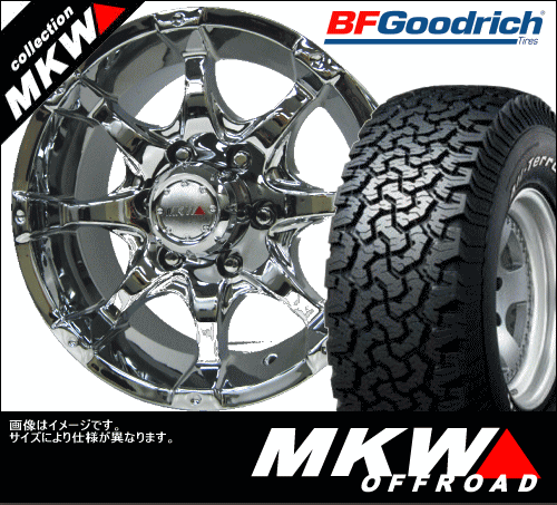 MKW MK-26 N[ 8.0x16 & 295/75R16 I[e[ T/A KO ^CzC[4{Zbg BFObhb` All-Terrain T/A KO