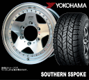 SOUTHERN 5SPOKE 8.0x16 & 275/70R16 GEOLANDAR A/T-S レイズドブラックレター タイヤホイール4本セット サザン5スポーク ヨコハマ ジオランダー ランクル100/200/シグナス等に