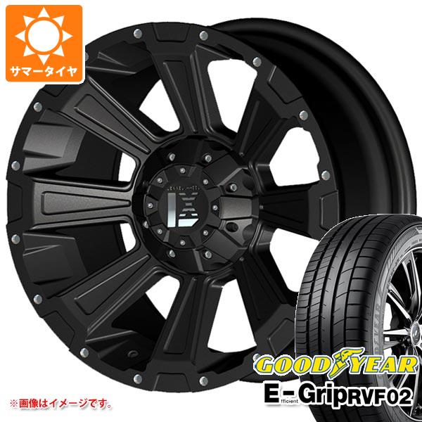 【タイヤ交換対象】ニッサン T31エクストレイル用 サマータイヤ グッドイヤー エフィシエントグリップ RVF02 215/65R16 98H オフビート レクセル オフロードスタイル デスロック 7.0-16 タイヤホイール4本セット