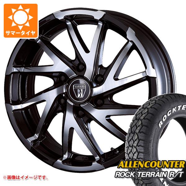 【タイヤ交換対象】ハイエース 200系用 サマータイヤ オーレンカウンター ロックテレーン R/T 215/65R16C 109/107Q ホワイトレター クリムソン バルベロ ダイナミックツイスト 6.5-16 タイヤホイール4本セット