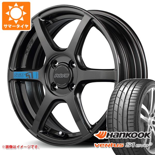 【タイヤ交換対象】サマータイヤ 205/45R17 88W XL ハンコック ベンタス S1 エボ3 K127 ★ BMW承認 レイズ グラムライツ 57C6 スペックM 7.0-17 タイヤホイール4本セット