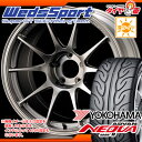 サマータイヤ 195/55R15 85V ヨコハマ アドバン ネオバ AD08 R & ウェッズスポーツ TC105N 6.5-15 タイヤホイール4本セット