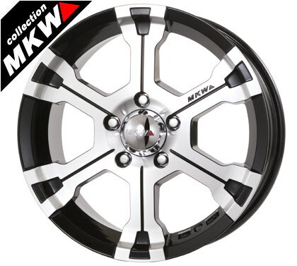 MKW MK-36 ダイアカットグロスブラック 7.0-16 ホイール1本 (Diacut Glossblack) 【マラソン201207_家電】【RCPmara1207】【MKW】