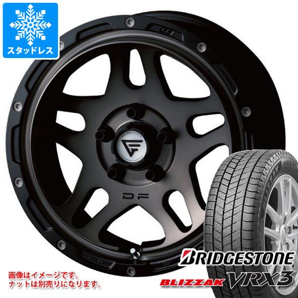 【タイヤ交換対象】5本セット ジムニーシエラ JB74W用 スタッドレス ブリヂストン ブリザック VRX3 215/70R16 100Q デルタフォース オーバーランダー タイヤホイール5本セット