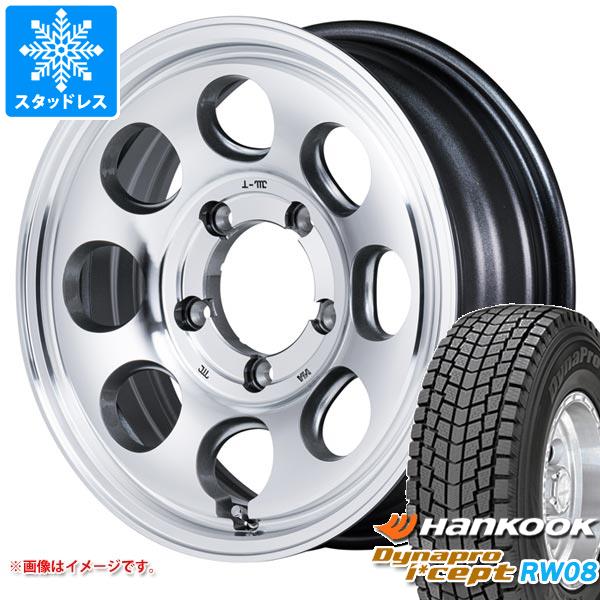 【タイヤ交換対象】5本セット ジムニー用 2025年製 スタッドレス ハンコック ダイナプロアイセプト RW08 175/80R16 91Q ガルシア パーム8 タイヤホイール5本セット