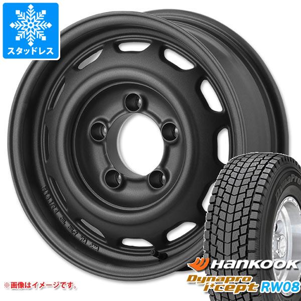 【タイヤ交換対象】ジムニー用 2025年製 スタッドレス ハンコック ダイナプロアイセプト RW08 175/80R16 91Q アピオ ワイルドボア ベンチュラ タイヤホイール4本セット