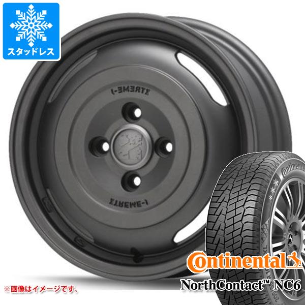 【タイヤ交換対象】アトレーワゴン S300系用 スタッドレス コンチネンタル ノースコンタクト NC6 165/65R14 79T MLJ エクストリームJ ジャーニー タイヤホイール4本セット