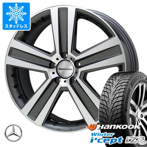 【タイヤ交換対象】メルセデスベンツ X253 AMG GLC43用 2025年製 スタッドレス ハンコック ウィンターアイセプト iZ3 X for SUV W636A 235/55R19 105H XL ユーロプレミアム ヴェルナー タイヤホイール4本セット