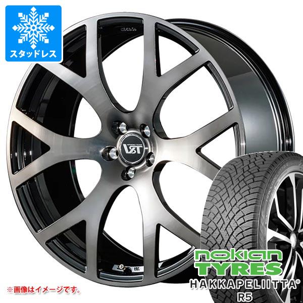 【タイヤ交換対象】ボルボ XC90 LB/LD系用 スタッドレス ノキアン ハッカペリッタ R5 SUV 275/40R21 107T XL VST タイプR6 フォージド タイヤホイール4本セット