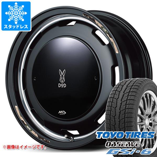 【タイヤ交換対象】5本セット スズキ ジムニー JB64W用 スタッドレス トーヨー オブザーブ GSi-6 215/70R16 100Q ウシャリントバリ タイヤホイール5本セット
