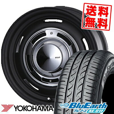 205/55R16 91V YOKOHAMA ヨコハマ BluEarth AE-01F ブルーアース AE01F DEAN CrossCountry ディーン クロスカントリー サマータイヤホイール4本セット【取付対象】