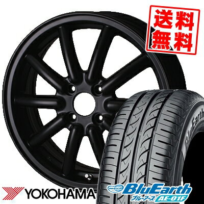 185/65R14 86S YOKOHAMA ヨコハマ BluEarth AE-01F ブルーアース AE01F ALGERNON Fenice RX1 アルジェノン フェニーチェ RX1 サマータイヤホイール4本セット【取付対象】