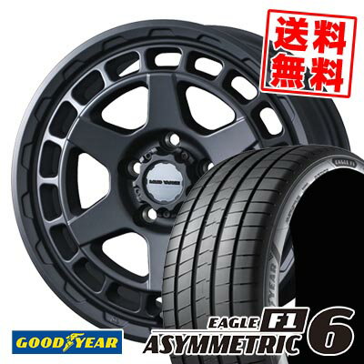 215/45R17 91Y XL グッドイヤー EAGLE F1 ASYMMETRIC 6 MUDVANCE X Type S サマータイヤホイール4本セット 【取付対象】