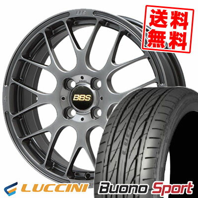 165/55R15 75V ルッチーニ Buono Sport BBS RP サマータイヤホイール4本セット 【取付対象】