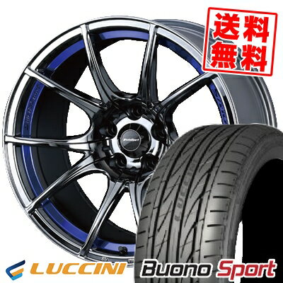 215/40R18 89W XL ルッチーニ Buono Sport wedsSport SA-10R サマータイヤホイール4本セット 【取付対象】