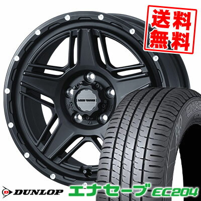 215/60R16 95H ダンロップ ENASAVE EC204 MUDVANCE 07 サマータイヤホイール4本セット 【取付対象】