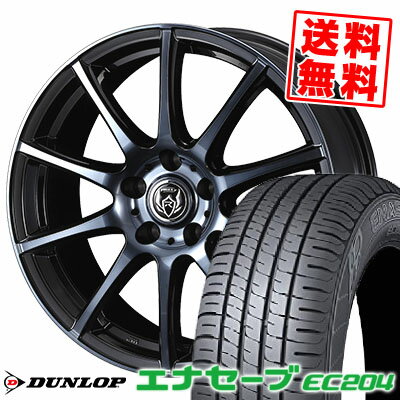 215/60R16 95H ダンロップ ENASAVE EC204 RIZLEY KC サマータイヤホイール4本セット 【取付対象】