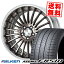 225/45R18 95Y XL FALKEN ファルケン AZENIS FK510 アゼニス FK510 WORK LANVEC LF1 ワーク ランベック エルエフワン サマータイヤホイール4本セット