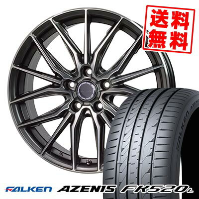 245/40R18 97Y XL FALKEN ファルケン AZENIS FK520L Precious AST M4 プレシャス アストM4 サマータイヤホイール4本セット 【取付対象】