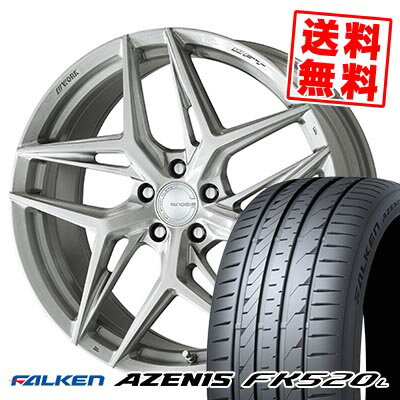 225/35R19 88Y XL FALKEN ファルケン AZENIS FK520L WORK GNOSIS IS205 ワーク グノーシス IS205 サマータイヤホイール4本セット 【取付対象】