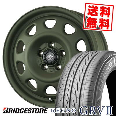 205/55R16 91V BRIDGESTONE ブリヂストン REGNO GRV2 LANDFOOT SWZ ランドフット SWZ サマータイヤホイール4本セット 【取付対象】