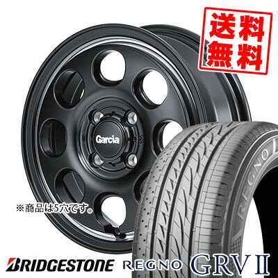 215/60R16 95H BRIDGESTONE ブリヂストン REGNO GRV2 Garcia Palm8 ガルシア パーム8 サマータイヤホイール4本セット 【取付対象】