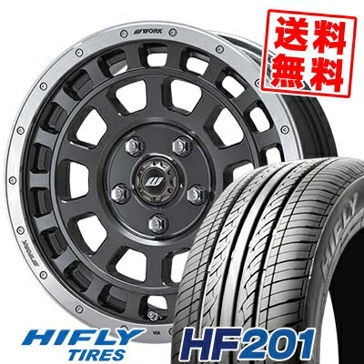 205/55R16 91V ハイフライ HF201 CRAG T-GRABIC サマータイヤホイール4本セット 【取付対象】