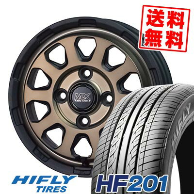 185/65R14 86H ハイフライ HF201 MAD CROSS RANGER サマータイヤホイール4本セット 【取付対象】