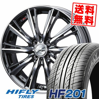 165/55R14 72H HIFLY ハイフライ HF201 HF201 weds LEONIS WX ウエッズ レオニス WX サマータイヤホイール4本セット【取付対象】