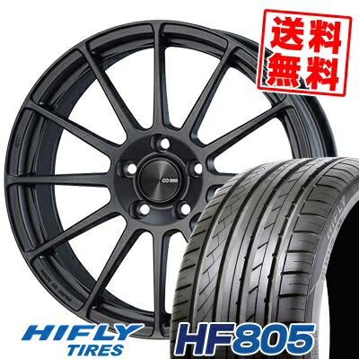 245/45R18 100W XL HIFLY ハイフライ HF805 エイチエフ　ハチマルゴ ENKEI PF03 エンケイ PF03 サマータイヤホイール4本セット【取付対象】