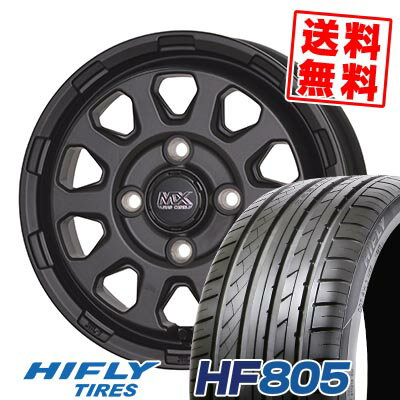 165/50R15 72V ハイフライ HF805 MAD CROSS RANGER サマータイヤホイール4本セット 【取付対象】