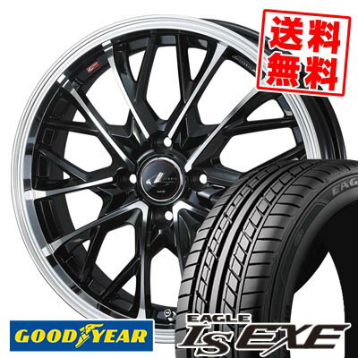 205/50R16 87V グッドイヤー LS EXE LEONIS MV サマータイヤホイール4本セット 【取付対象】