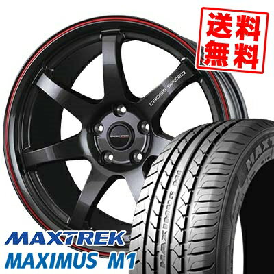 245/40R19 98W XL MAXTREK マックストレック MAXIMUS M1 マキシマス エムワン CROSS SPEED HYPER EDITION CR7 クロススピード ハイパーエディション CR7 サマータイヤホイール4本セット