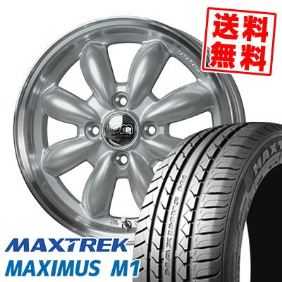 155/65R14 75T マックストレック MAXIMUS M1 LaLa Palm CUP2 サマータイヤホイール4本セット 【取付対象】